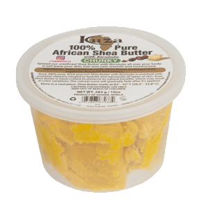 Kuza African Sheabutter Chunky Yellow 10oz